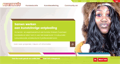 Desktop Screenshot of kunstbalie.nl